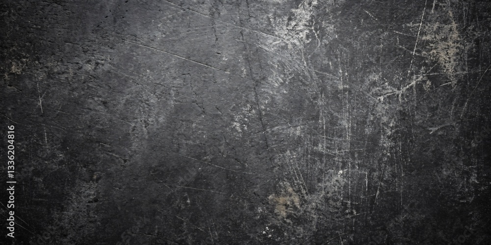 Fototapeta premium Dark Distressed Texture: Metal or Stone Rustic Surface