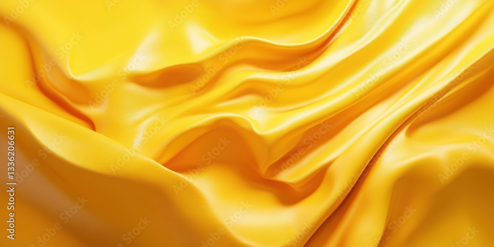 Radiant Gold Silk: Luxurious golden silk fabric cascades and drapes, showcasing its flowing texture, reflecting light, evoking elegance, and opulence. Radiant Gold Silk: Luxurious golden silk fabric cascades and drapes, showcasing its flowing texture, reflecting light, evoking elegance, and opulence.