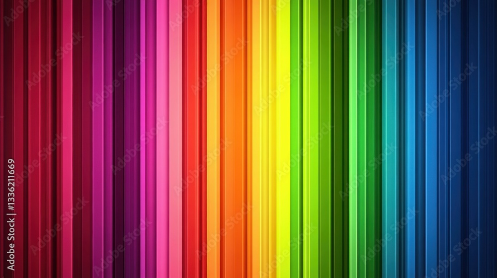 Obraz premium Colorful Vertical Stripes Background for Vibrant Design Projects