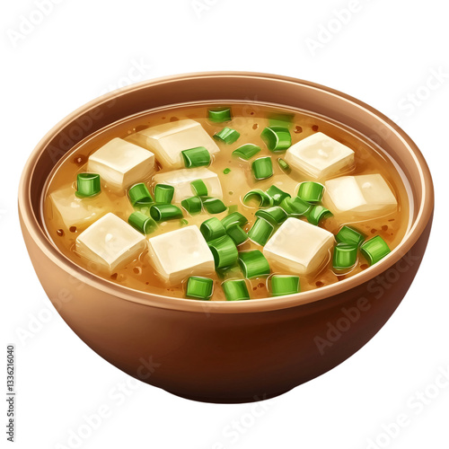 Delicious tofu soup recipe kitchen food photography warm environment close-up culinary delight