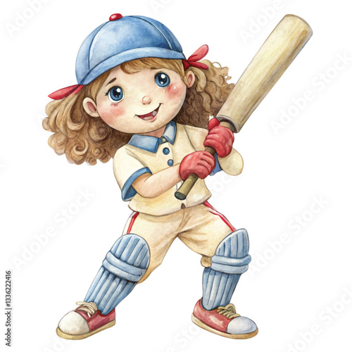 rag doll Play sports Watercolor Minimal