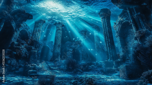 神秘の海底遺跡～光と静寂に包まれた失われた都市～  
