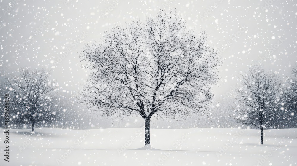 The gentle snow falls from the heavens, wrapping everything in its embrace, bringing a quiet calm to the landscape. The gentle snow falls from the heavens, wrapping everything in its embrace, bringing a quiet calm to the landscape.