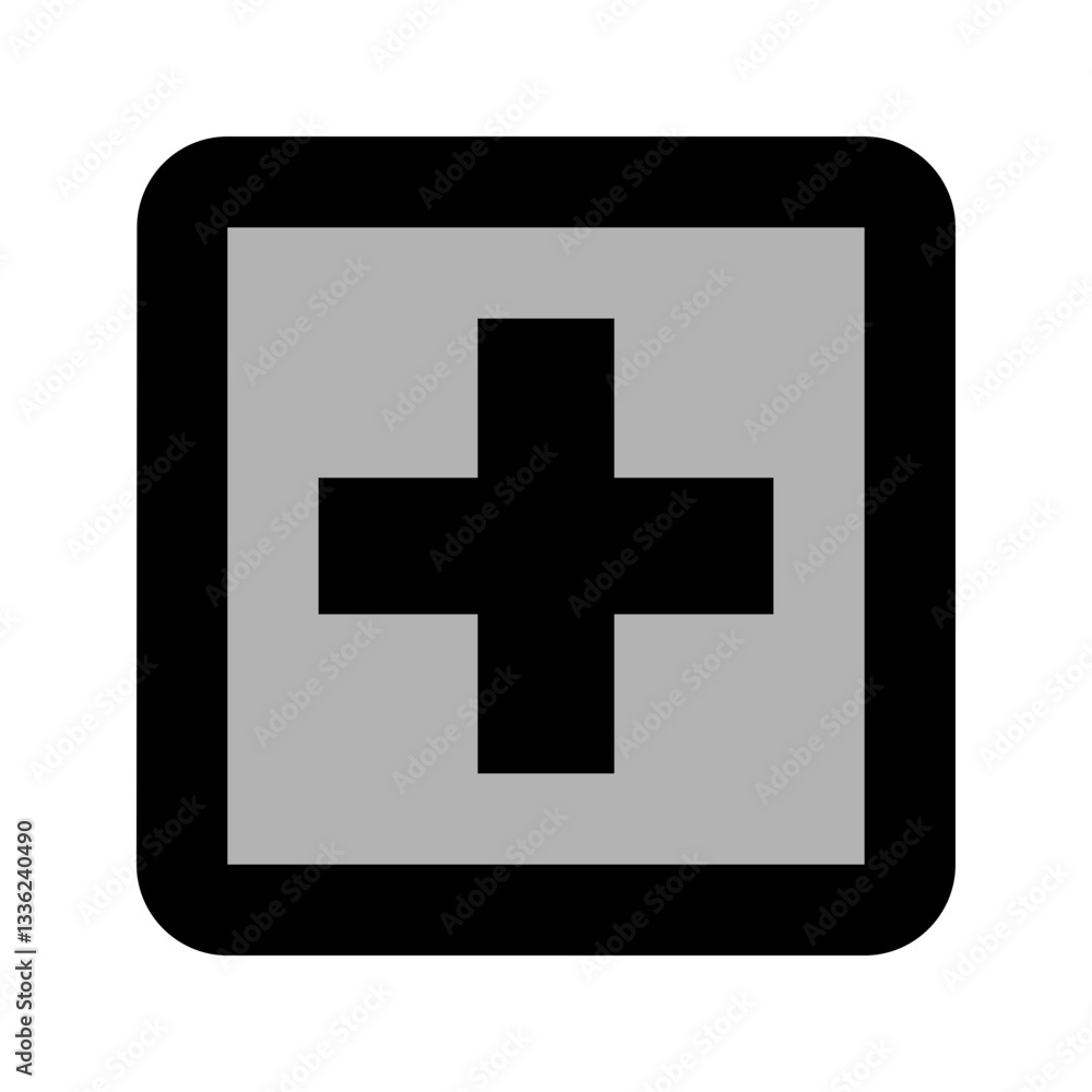 Plus Sign in Square
Plus Sign in Square