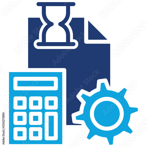 Estimation glyph color icon