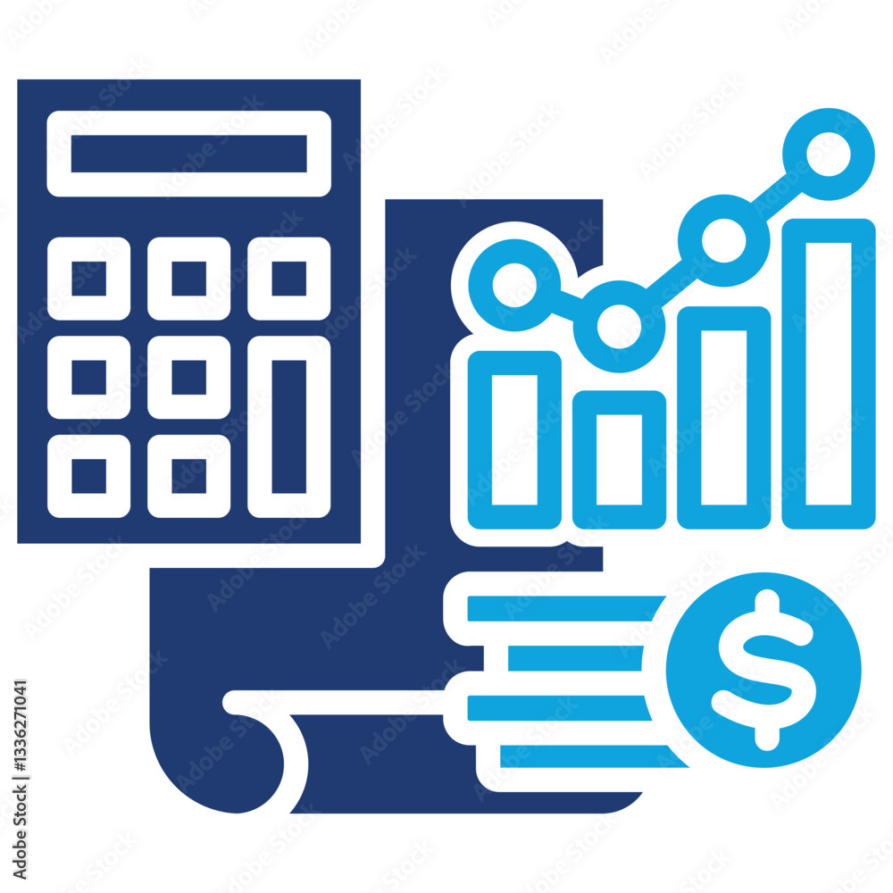 Calculate glyph color icon