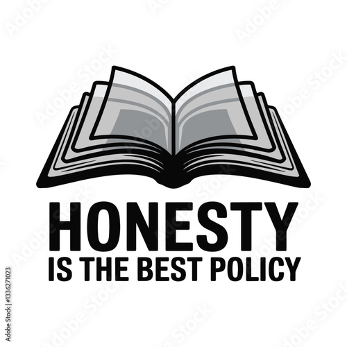 Honesty Is The Best Policy T Shirt Design Book
