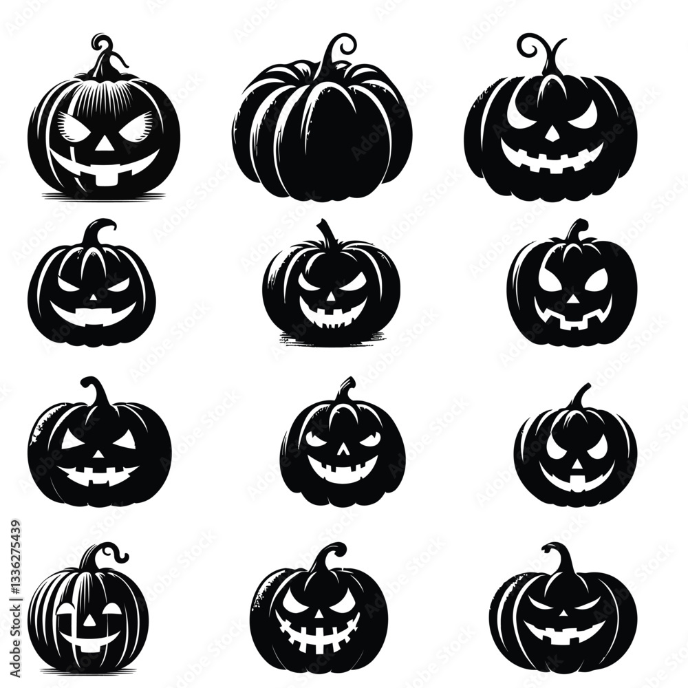 halloween pumpkin icons