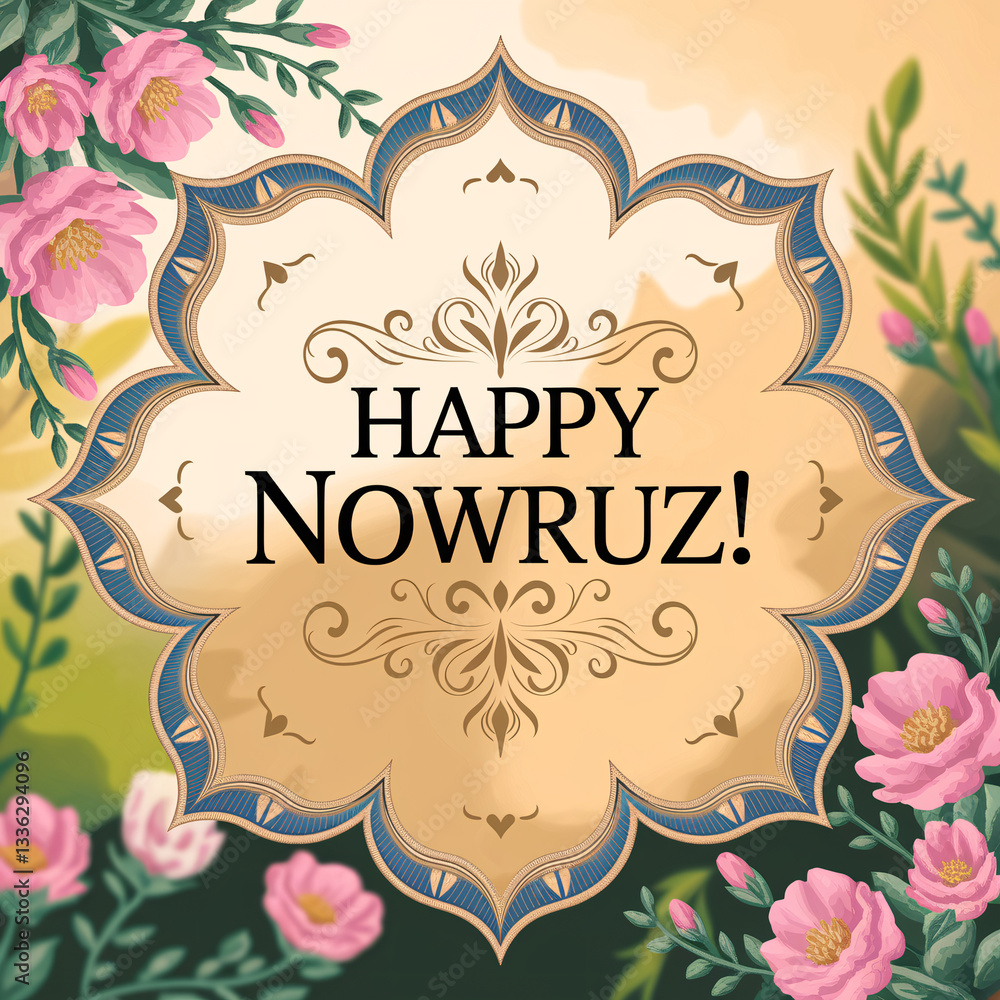 Obraz premium Happy Nowruz!