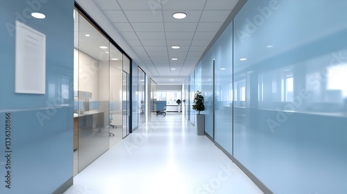 Beautiful light blue blurred background