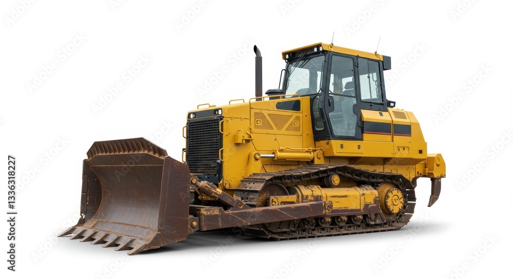 Fototapeta premium High-Resolution Studio Photograph of an Angledozer