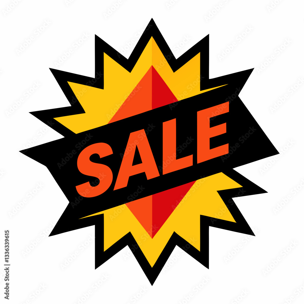 bold sale banner with high contrast bold sale banner with high contrast