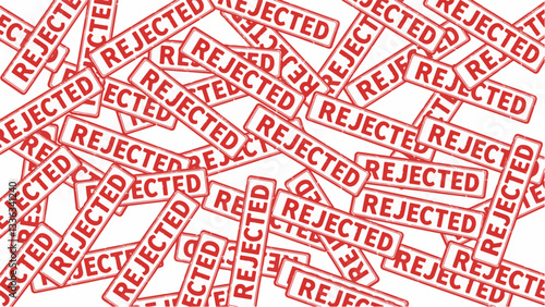 Rejected Stamp Background