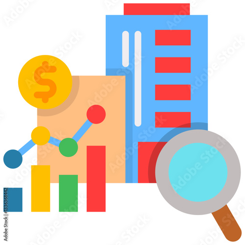 Bussines Forecast Icon