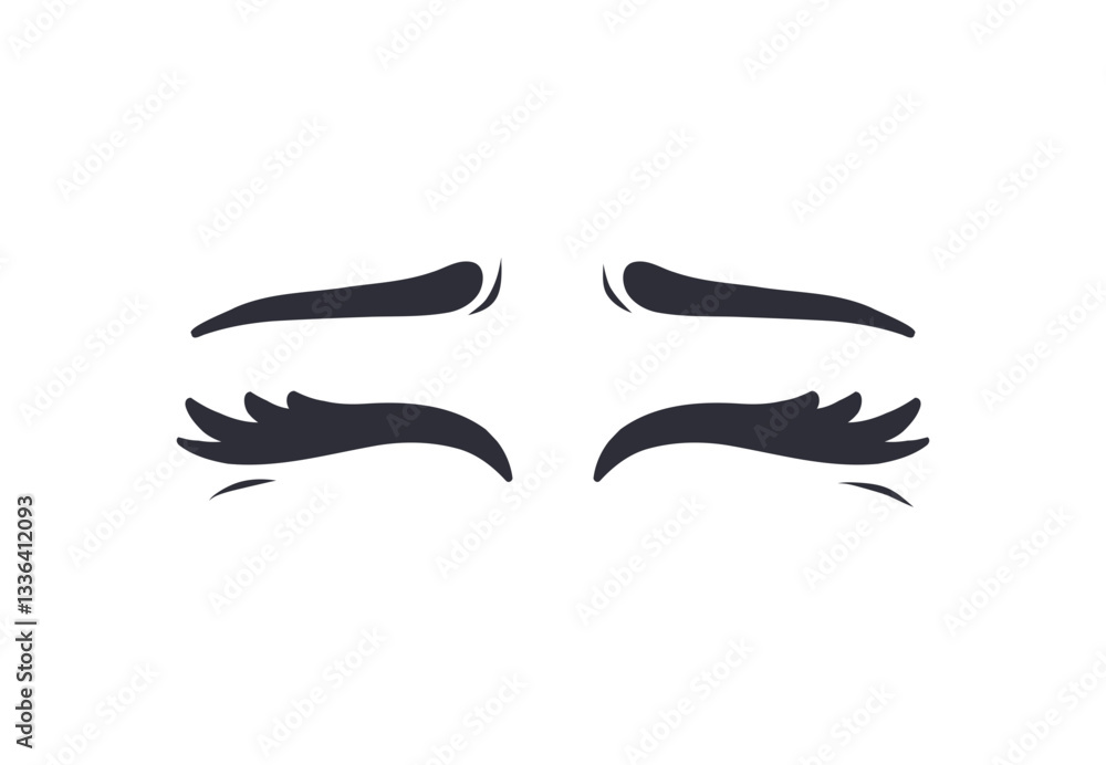 Eyelashes vector elements, various styles of eyelashes, perfect eyelashes for beauty makeup brands. Eyelashes vector elements, various styles of eyelashes, perfect eyelashes for beauty makeup brands.