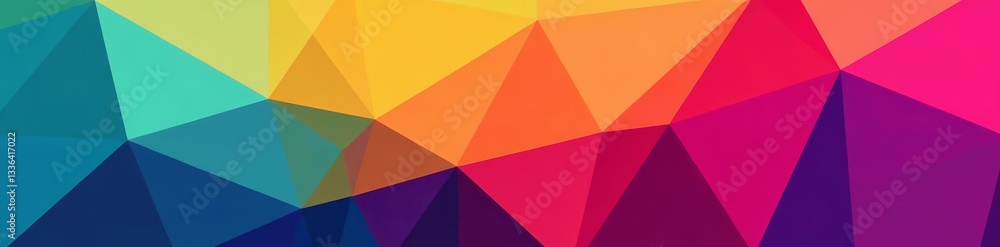 Vibrant geometric design with sharp triangular shapes in a rainbow color palette, design, colorful, abstract Vibrant geometric design with sharp triangular shapes in a rainbow color palette, design, colorful, abstract