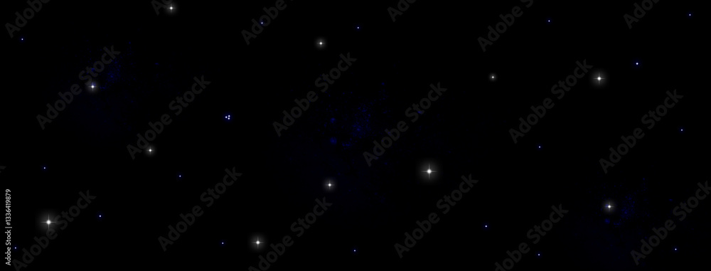 galaxy in a free space.