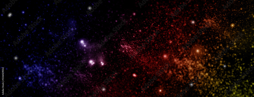 galaxy in a free space.