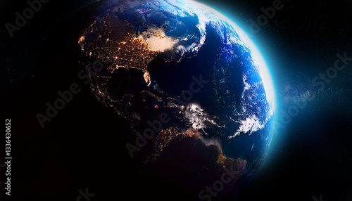 宇宙 地球 earth Generative AI