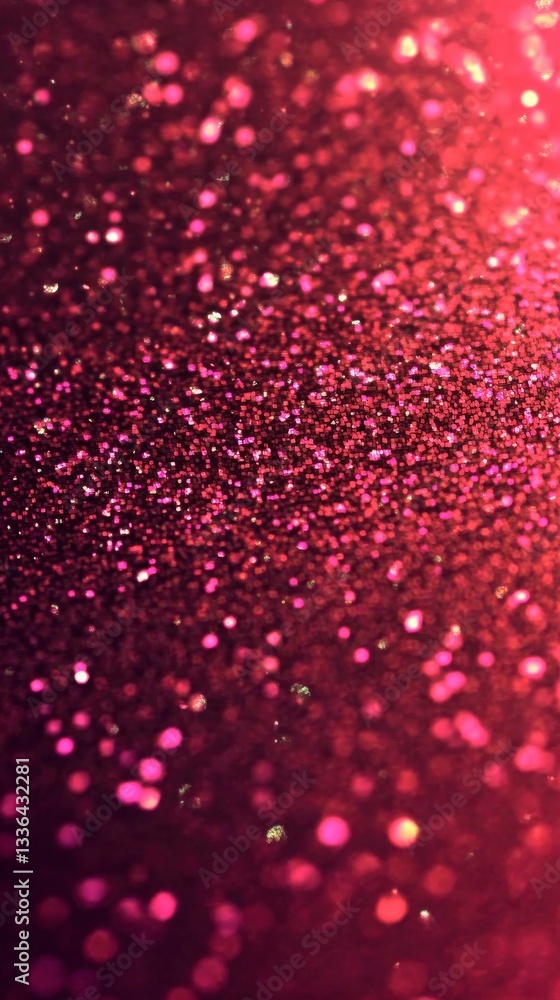 Stunning Sparkling Glitter Background Design - Vibrant Red and Pink Glitter Texture Stunning Sparkling Glitter Background Design - Vibrant Red and Pink Glitter Texture