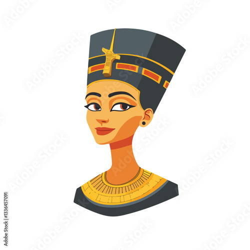 Nefertiti Bust – One of the most recognizable sculptures