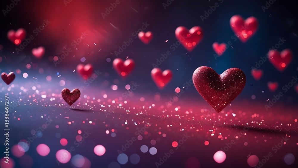red hearts on a red background red hearts on a red background