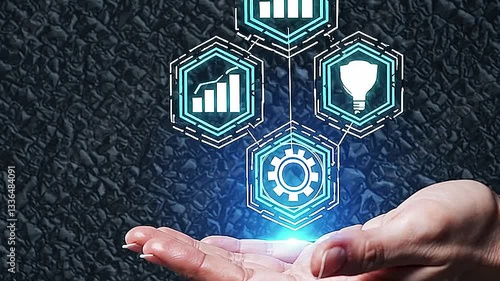 Holographic Representation of Internet Security