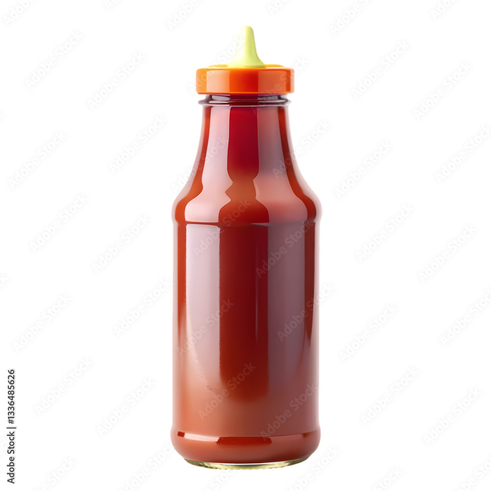 Ketchup Bottle: Red Sauce Image Ketchup Bottle: Red Sauce Image