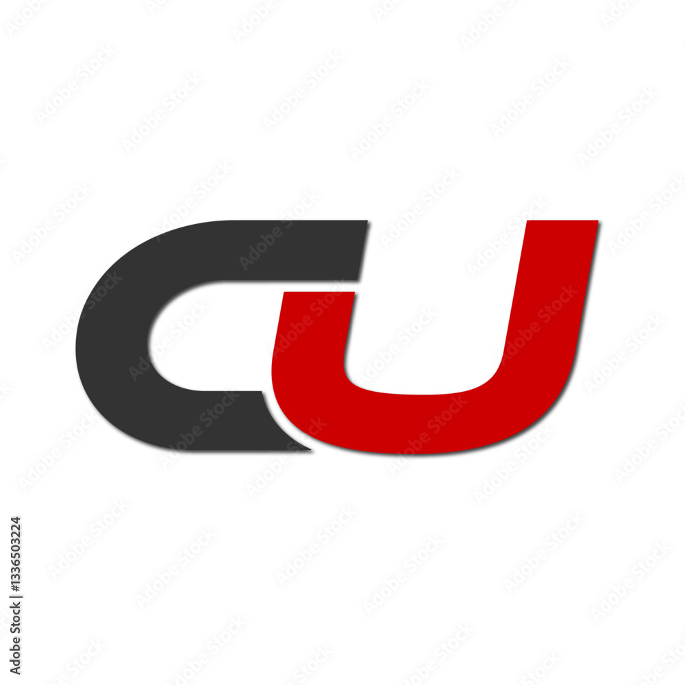 Web line modern color full letter logo design Web line modern color full letter logo design