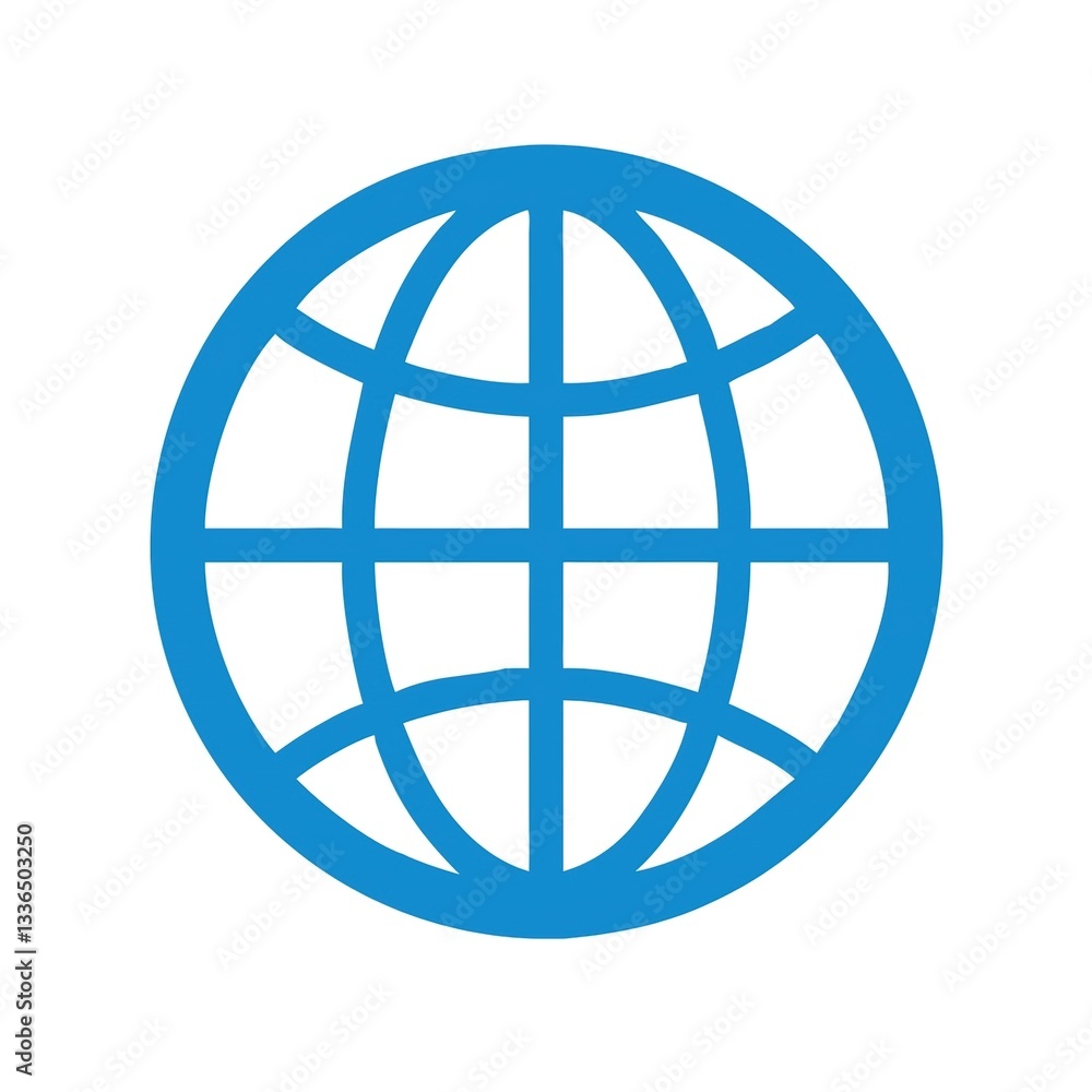 Global Network Icon – Simple Black Globe Symbol
Internet World Symbol – Minimalist Globe Design Global Network Icon – Simple Black Globe Symbol
Internet World Symbol – Minimalist Globe Design