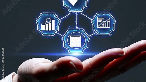 Holographic Representation of Internet Security