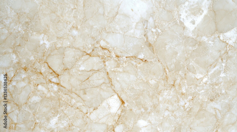 Close-up of beige and white marble texture with natural veins and cracks. Close-up of beige and white marble texture with natural veins and cracks.