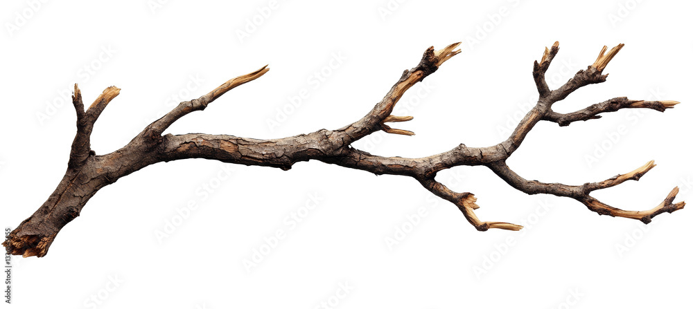 Obraz premium [Transparent Background PNG]Dried Branch Nature Background Image