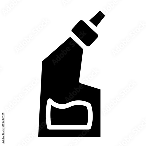 Cleaner Cleaning Lavatory Glyph Icon