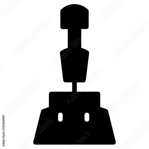 Washing Vacuum Cleaner Glyph Icon