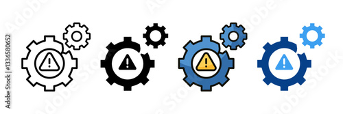 System Failure  Icon Set Multiple Style Collection