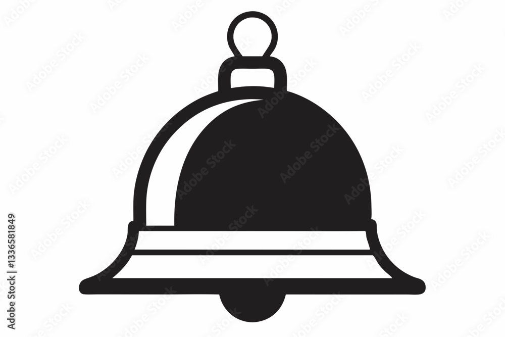 school bell line art silhouette vector illustration school bell line art silhouette vector illustration
