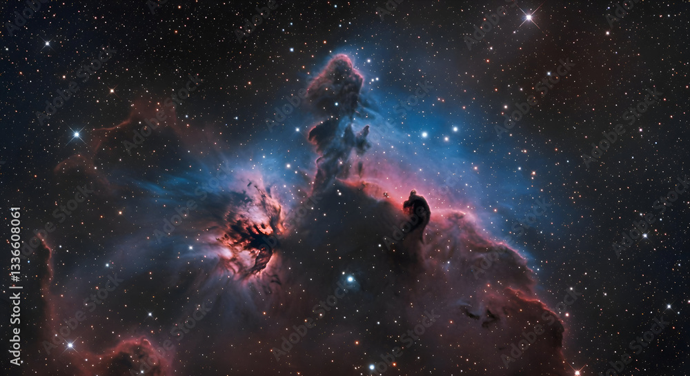 Obraz premium Horse Shoe Nebula