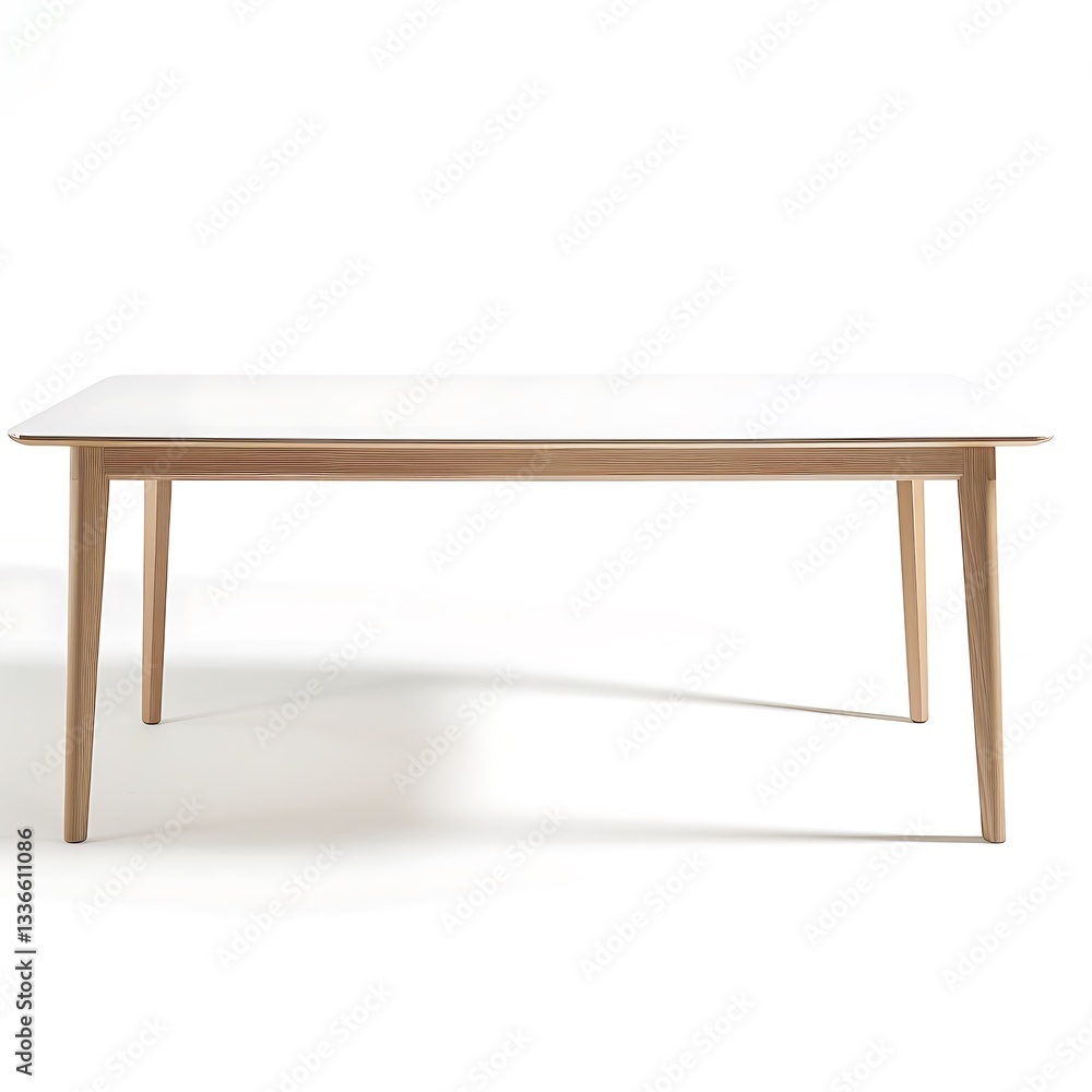 wooden table isolated on white wooden table isolated on white