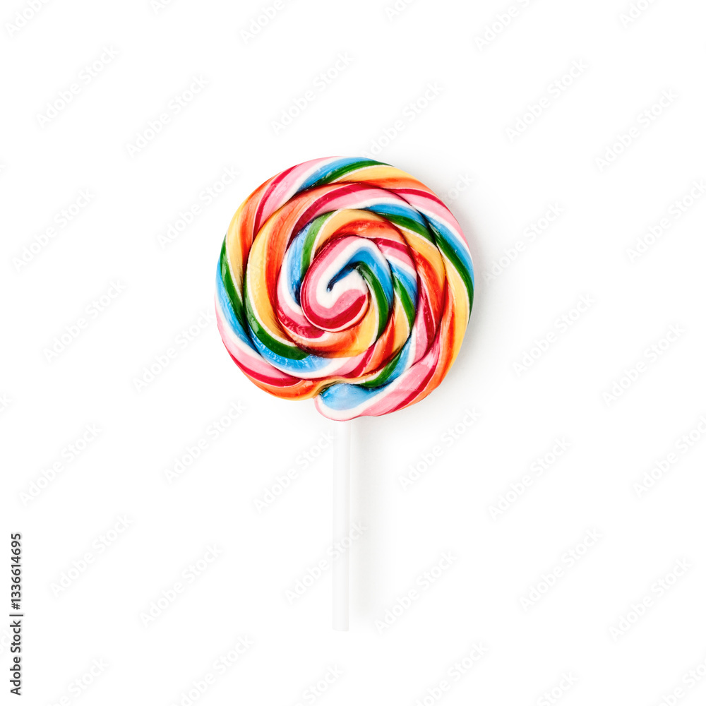 Lollipop photography isolated on white background. Clipping path. Original shadow. Lollipop photography isolated on white background. Clipping path. Original shadow.