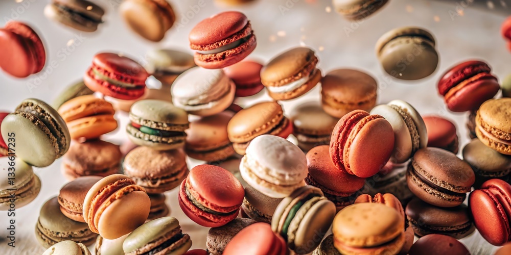 Obraz premium colorful macaroons