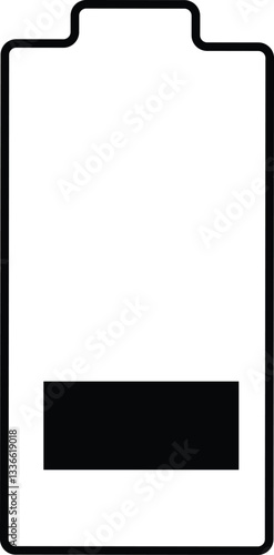 Battery icon vector