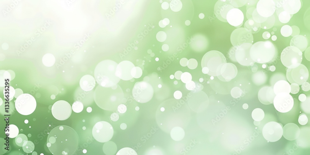 Light green pastel bokeh background white blurred. Light green pastel bokeh background white blurred.