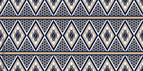 Seamless pattern with geometric shapes. Vector illustration digital file download for print, printable, wallpaper, background, decoration, textile and many projects.