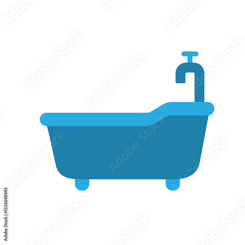Bathtup icon design template