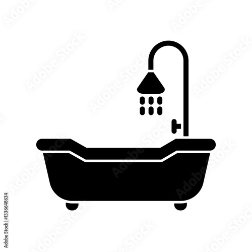 Bathtup icon design template