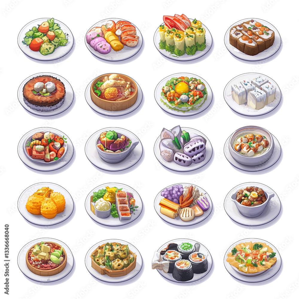 RPG game items(meals) RPG game items(meals)