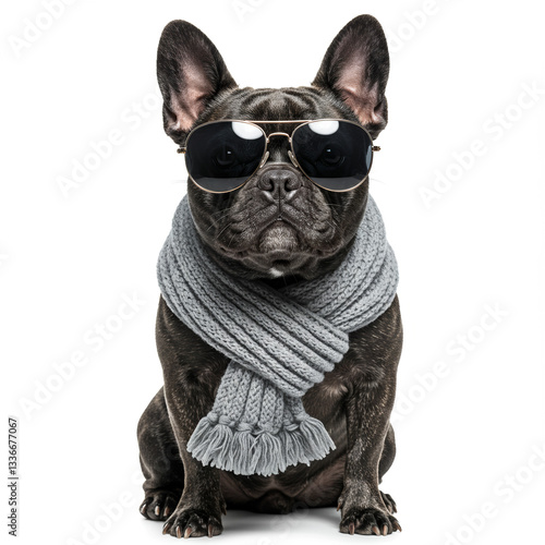 cute French bulldog