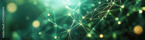 Abstract Network Connection Representation with Green and Yellow Light