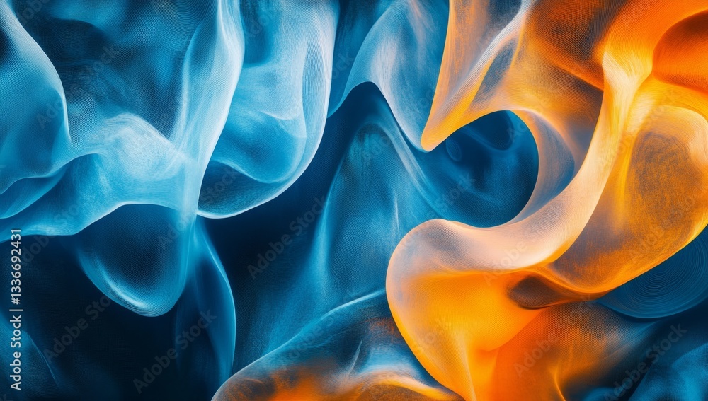 Obraz premium Abstract Flowing Colors (15)